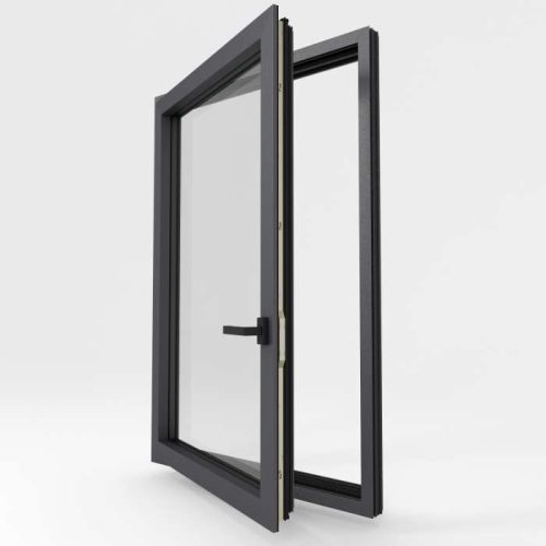 Modèle ALU 2100 Noir Fine Texture