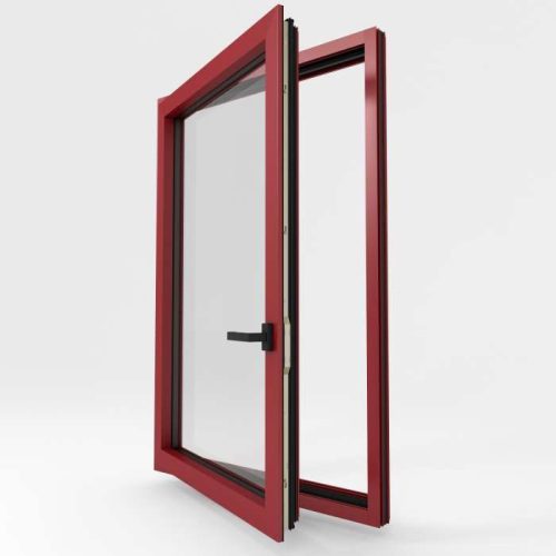 Modèle ALU 3004 Rouge Pourpre Satiné