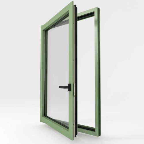 Modèle ALU 6021 Vert Pâle Satiné