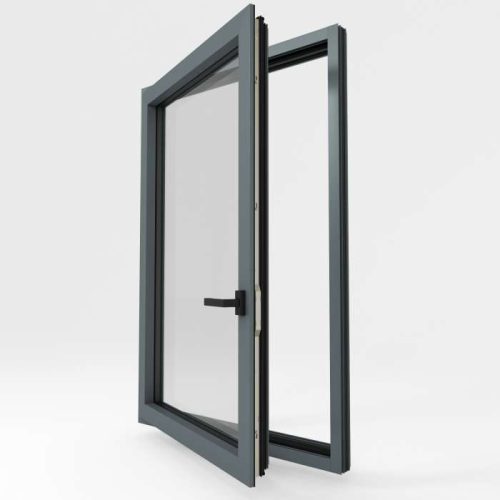 Modèle ALU 7012 Gris Basalte Satiné