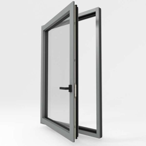 Modèle ALU 7037 Gris Poussière Satiné