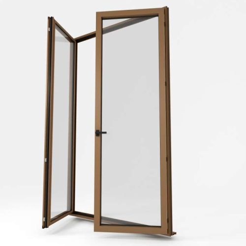 Porte-fenêtre aluminium Modèle Mars 2525 de la Boutique du Menuisier 31600 sud Toulouse