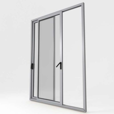 Coulissant ALU Modèle 7004 Gris Signal Satiné