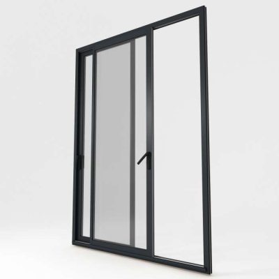 Coulissant ALU Modèle 7021 Gris Noir Satiné