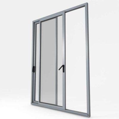 porte-fenetre coulissante aluminium modele 7040 Gris Satine_Boutique du Menuisier 31600 sud Toulouse