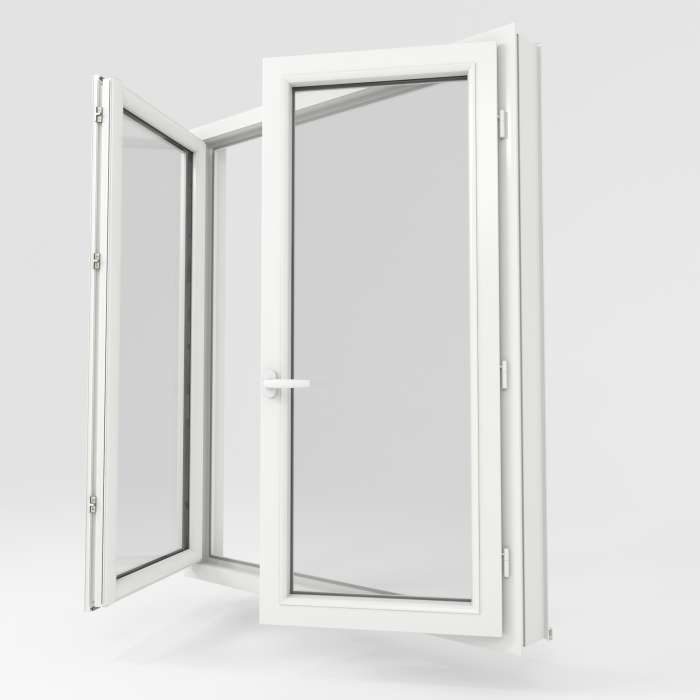 Fenêtre PVC modèle Blanc teinté dans la masse de La Boutique du Menuisier 31