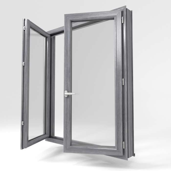 Fenêtre gamme PVC modèle Chêne Béton de La Boutique du Menuisier 31