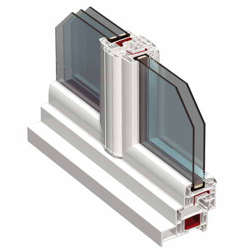 fenêtres PVC détail Gamme ouvrant 72mm - Boutique du Menuisier 31600 sud Toulouse