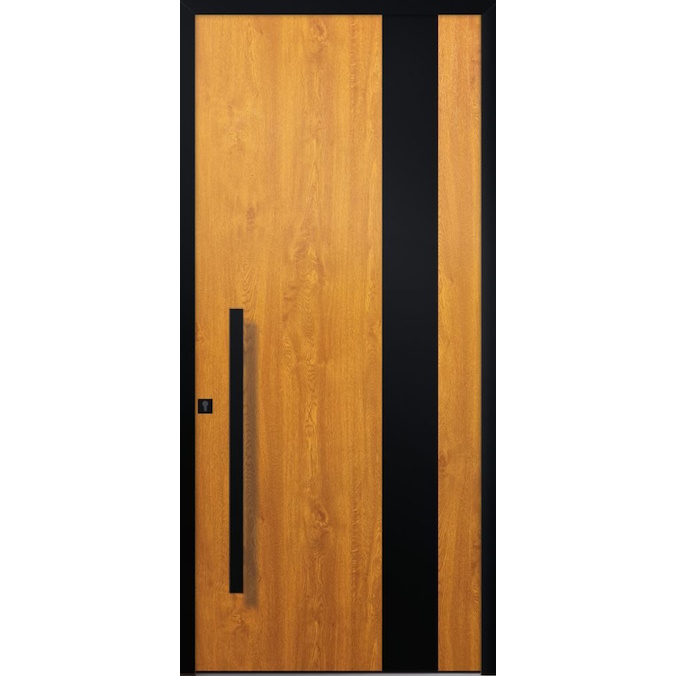 porte-entrée-aluminium-teck-la-boutique-du-menuisier-seysses