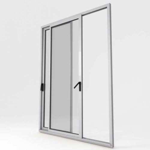 porte-fenêtre coulissante gamme ALU modèle Gris Galet - Boutique du Menuisier 31600 sud Toulouse